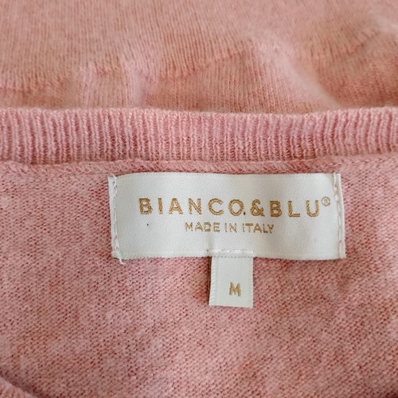 BIANCO & BLU DUSTY ROSE SWEATER - Picture 5 of 5